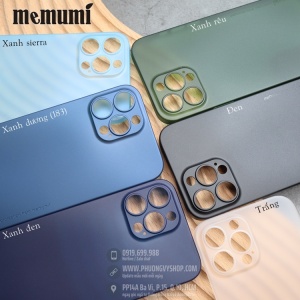 Ốp lưng iPhone 13 Promax - Memumi siêu mỏng 0.3mm